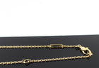 Van Cleef & Arpels 18k Yellow Gold Vintage Alhambra Malachite Necklace