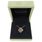 Van Cleef & Arpels Vintage Alhambra Pendant Necklace Rose Gold MOP