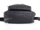 Versace Medusa Icon Black Calfskin Leather Unisex Backpack