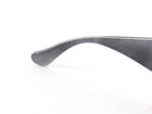 Versace MOD 2235 Medusa Icon Black Translucent Acetate and Goldtone Rectangle Sunglasses