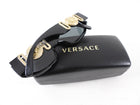Versace Black Acetate Sunglasses with Gold Medusa 4361