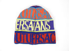 Versace Jeans Couture Intarsia Logo Knit Toque Hat