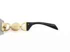 Versace Grey Mirror Gold Medusa Biggie Mask Sunglasses