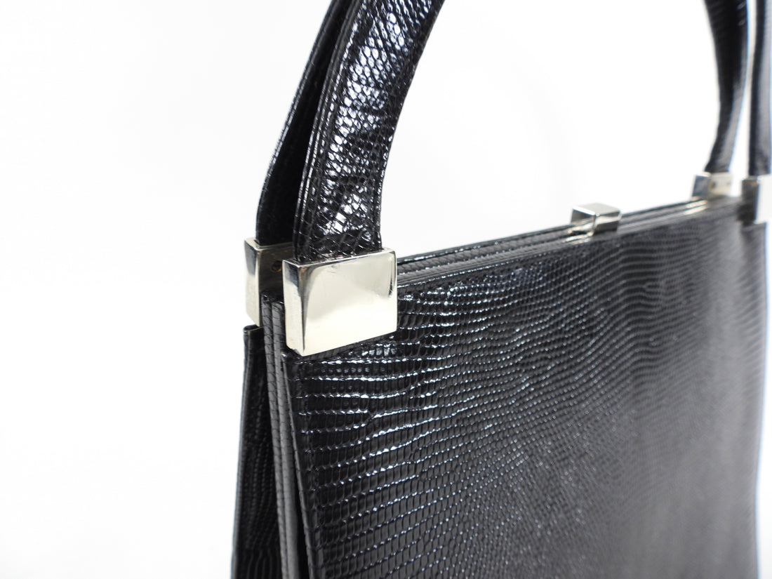 Madler vintage 1960's Black Lizard Frame Bag