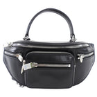 Alexander Wang Black Leather Attica Soft Mini Top Handle Chain Bag