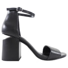 Alexander Wang Black Leather Abby Block Heel Sandals - 37