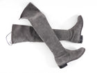 Stuart Weitzman Grey Suede Tall Over the Knee Boot - USA 8
