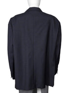 Welldone Navy Flat Double Breasted Tux Oversized Blazer - M / L