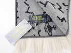 Vivienne Westwood Black and Ivory Long Wool Scarf