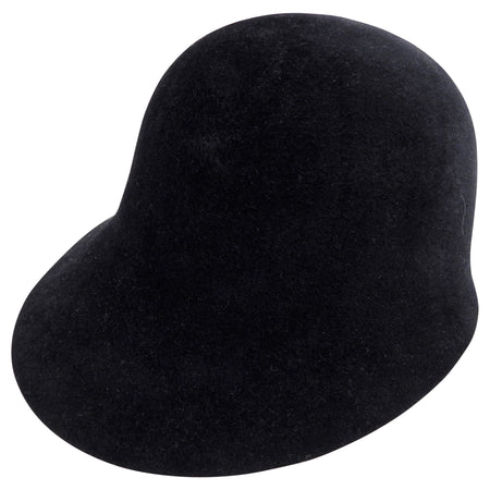 Yohji Yamamoto Vintage Black Felt Wool Hat