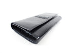 Yves Saint Laurent Black Patent Leather Belle de Jour Clutch