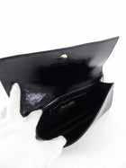 Yves Saint Laurent Black Patent Leather Belle de Jour Clutch