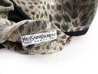 Yves Saint Laurent Haute Couture 2002 Leopard Bodysuit and Shawl scarf.