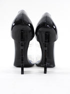 Saint Laurent Black Patent Clear Acrylic Opyum Pumps - 37 / 6.5