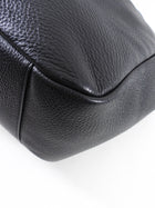 Saint Laurent Le 5 a 7 Black Grained Leather Bea Tote Bag