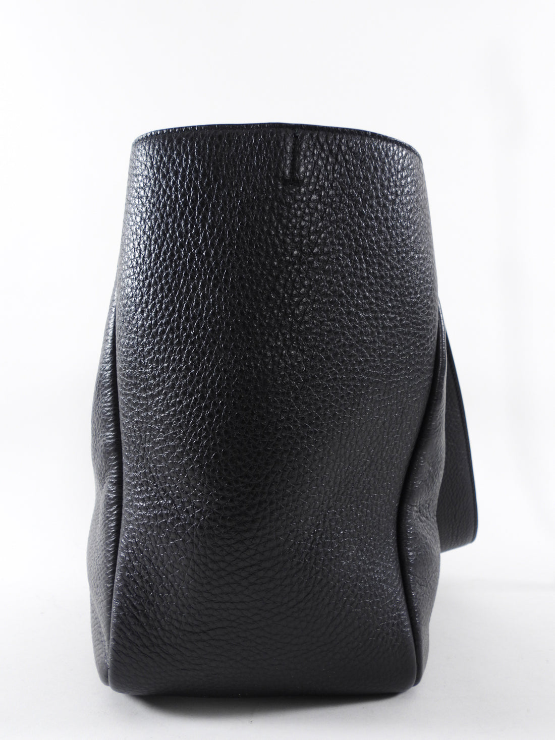 Saint Laurent Le 5 a 7 Black Grained Leather Bea Tote Bag