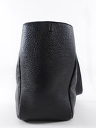 Saint Laurent Le 5 a 7 Black Grained Leather Bea Tote Bag