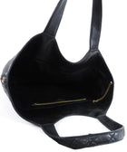 Saint Laurent Black Quilted Lambskin Icare Maxi Shopping Tote with Pouch