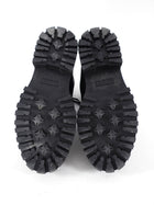 Yves Solomon Black Shearling Leather Ankle Boots - 37