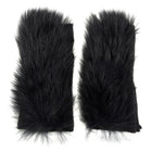 Yves Solomon Fingerless Mitts - Shearling / Cashmere