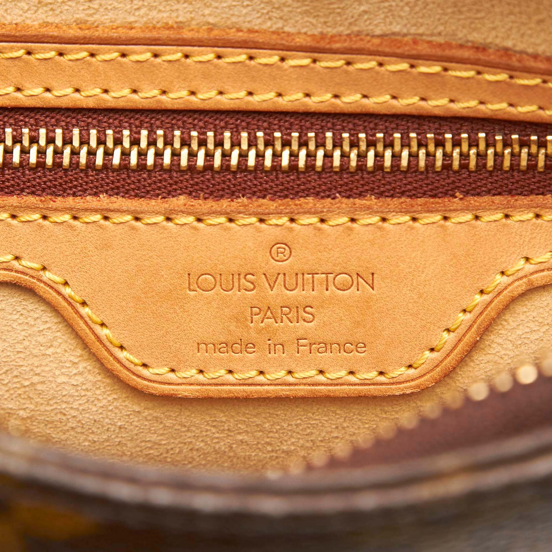 Louis Vuitton Vintage 2002 Monogram Looping MM Top Handle Bag