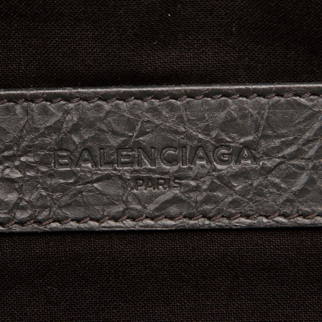 Balenciaga Grey Clip Moto Medium Agneau Clutch Bag