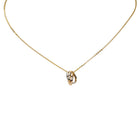 Cartier Trinity de 18k Tri-color Gold 15 Diamond Pendant Necklace