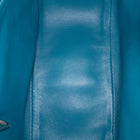 Prada Spring 2016 Blue St. Rabbit Daino Leather Small Chain Bag