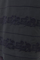 Chanel Sport 07P Sheer Black Embroidered Tunic Top