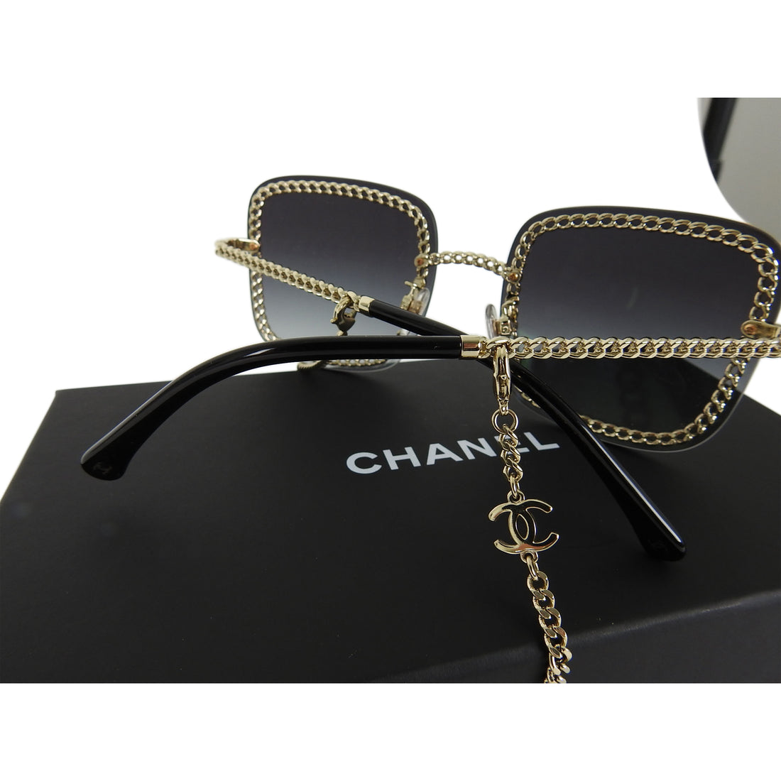 Chanel Square Chain Sunglasses 4244.