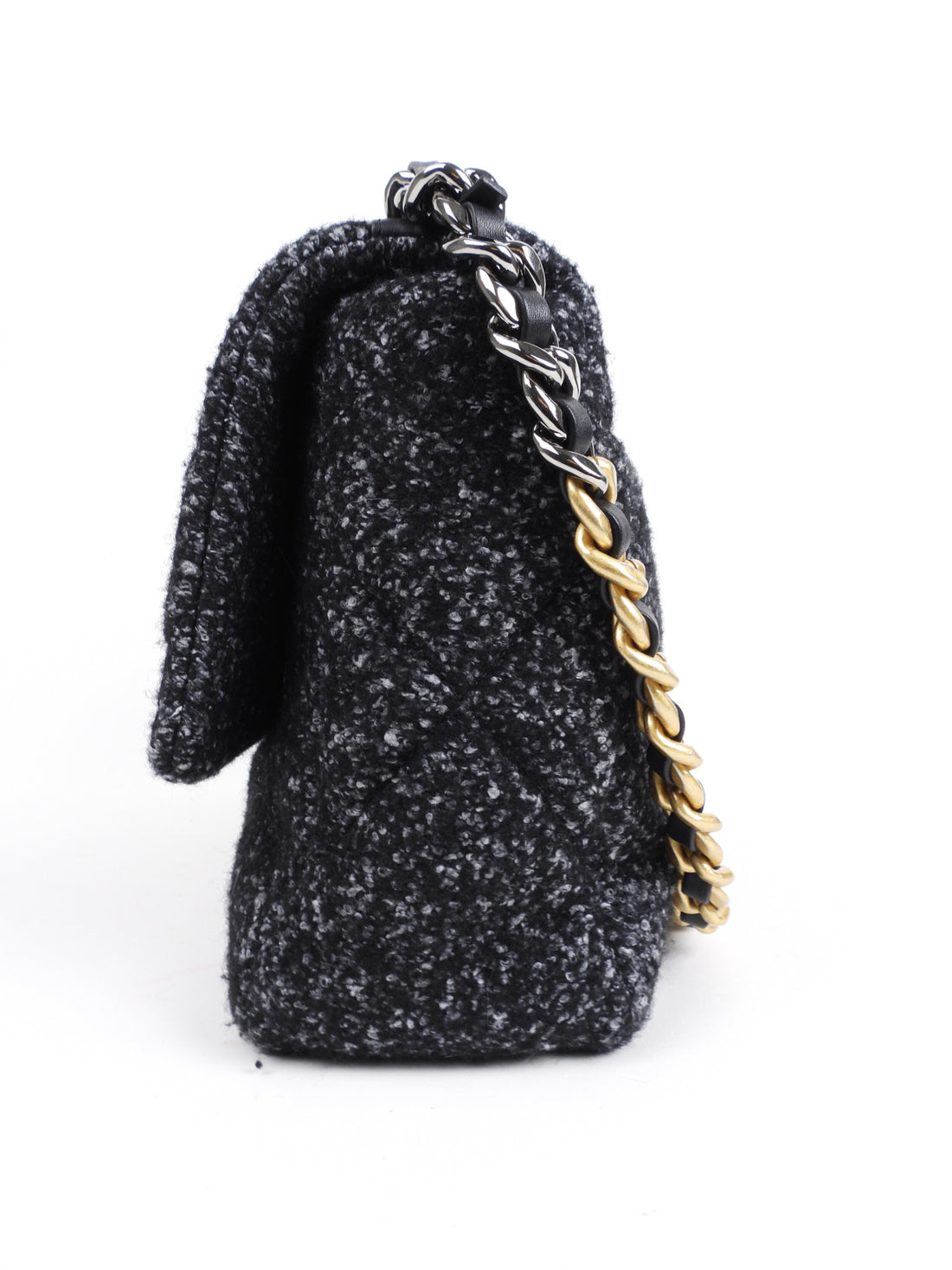 Chanel Large Tweed 19 Flap Bag