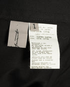 Yohji Yamamoto Black Cotton Belted Jacket - S