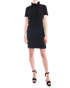 Lanvin Black 1960’s Style Dress with Ruffle Neck - 6