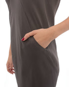 Rick Owens Release SS2010 Grey Short Bias Cut Dress - S