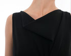Moschino Black Sleeveless Dress with Safety Pins - 6