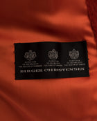 Vintage Adolfo Birger Christensen Orange Sheared Mink Fur Coat - 10