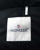 Moncler Black Puffer Coat with Shearling Trim – 6