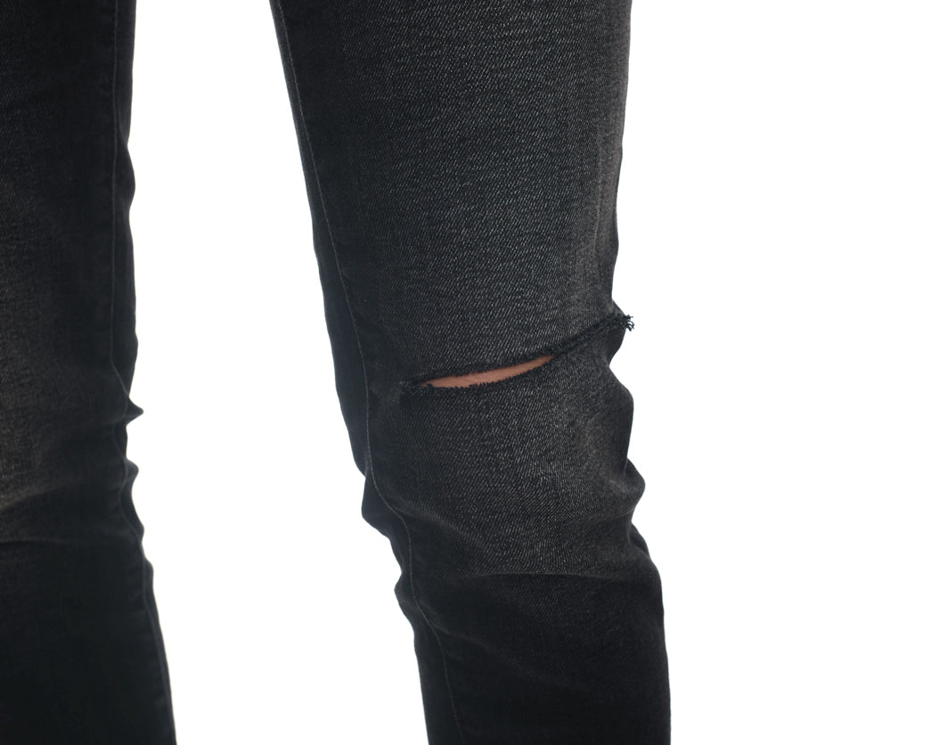 Saint Laurent Black Denim Skinny Jeans - 29