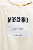 Moschino Couture Vintage Ivory and Citron E=MC2 Math Blazer  - 8