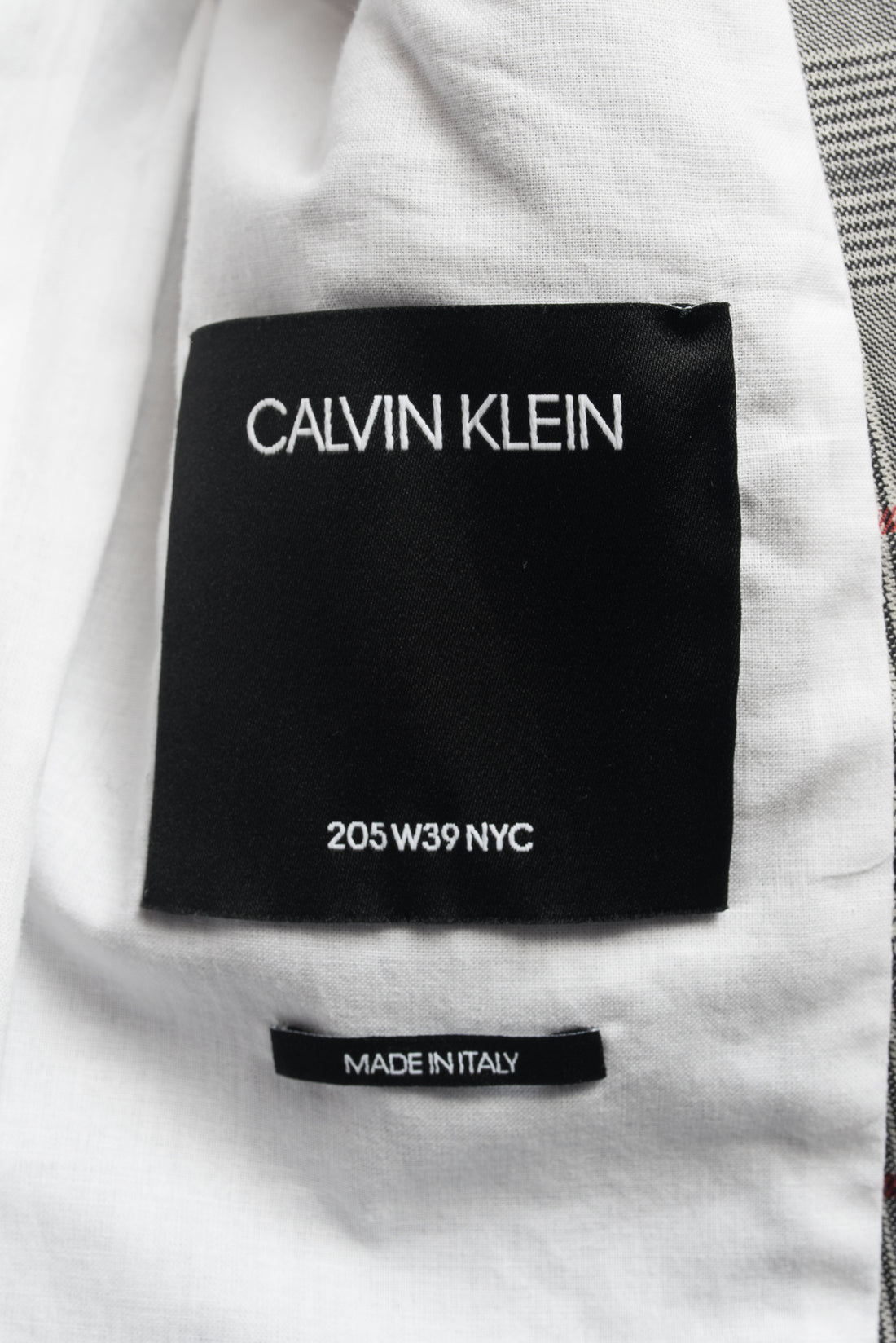 Calvin Klein 205W39NYC Raf Simons Check Runway Blazer - 8