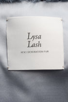 Lysa Lash Light Blue Mink Fur Coat - 6