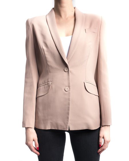 Alexander McQueen Blush Nude Blazer Jacket - 6