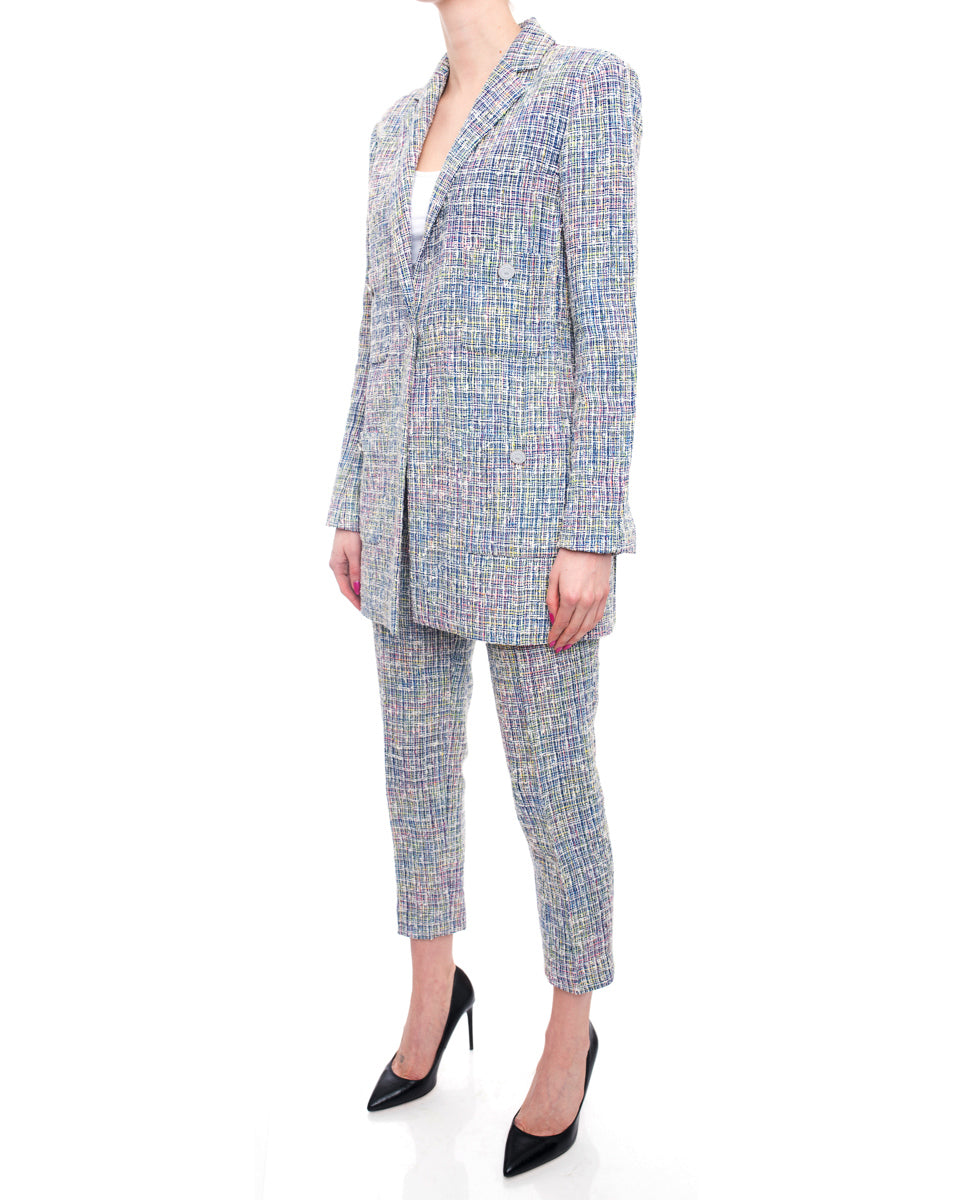Chanel Spring 2014 Runway Multicolor Pants Suit - 38