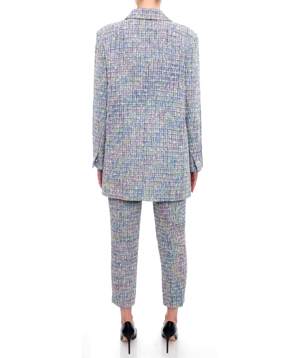 Chanel Spring 2014 Runway Multicolor Pants Suit - 38