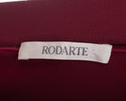 Rodarte Spring 2016 Runway Burgundy Hand Beaded Mini Skirt - 0
