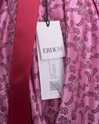 Erdem Pre-Fall 2017 Pink Brocade Ruffle Jewel Gown - 2