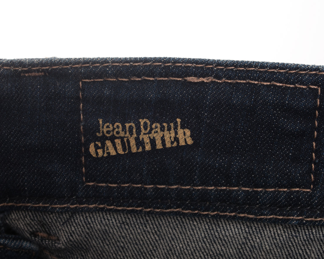 Jean Paul Gaultier x Levis Archive 2010 Denim Cone Bra Jacket Set - 6