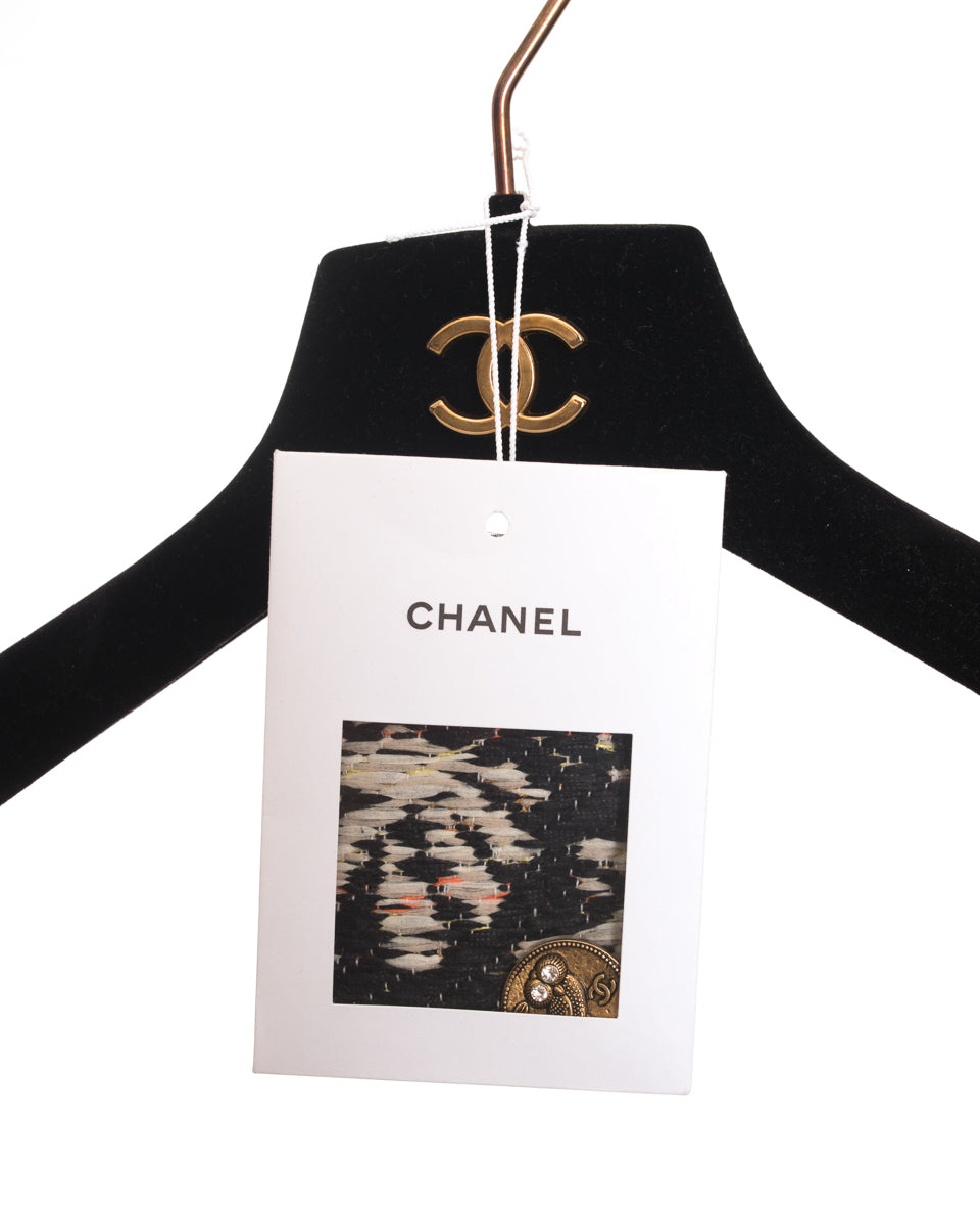 Chanel 2018 Resort Paris Greece Jacquard Runway Jacket - 38