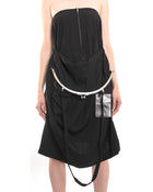 Yohji Yamamoto Vintage 2001 Black Convertible Bag / Skirt / Dress 