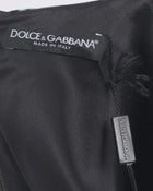 Dolce & Gabbana Fall 2018 Runway Grey Silk Cutlery Dress - 6